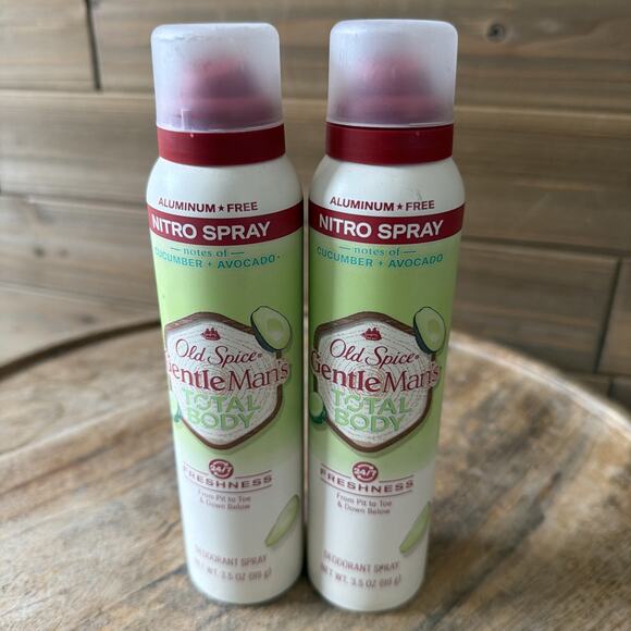 (2-Pack) Old Spice 3.5oz. Whole Body Deodorant Aluminum Free Cucumber & Avocado - Picture 2 of 8